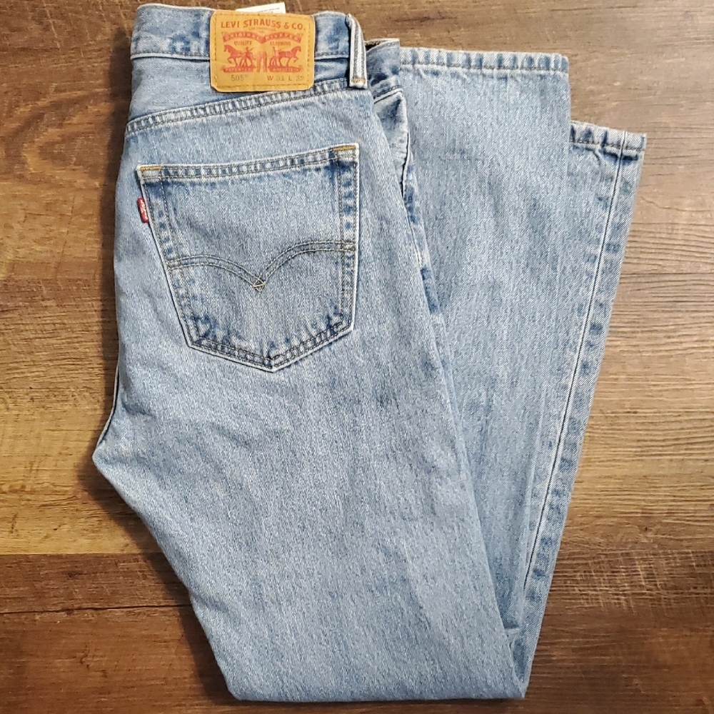 Levi's Blue Straight Jeans Classic Style